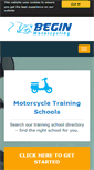 Mobile Screenshot of begin-motorcycling.co.uk